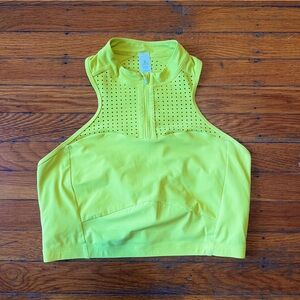 LAST CHANCE - LuluLemon Crop Top zipper front 10